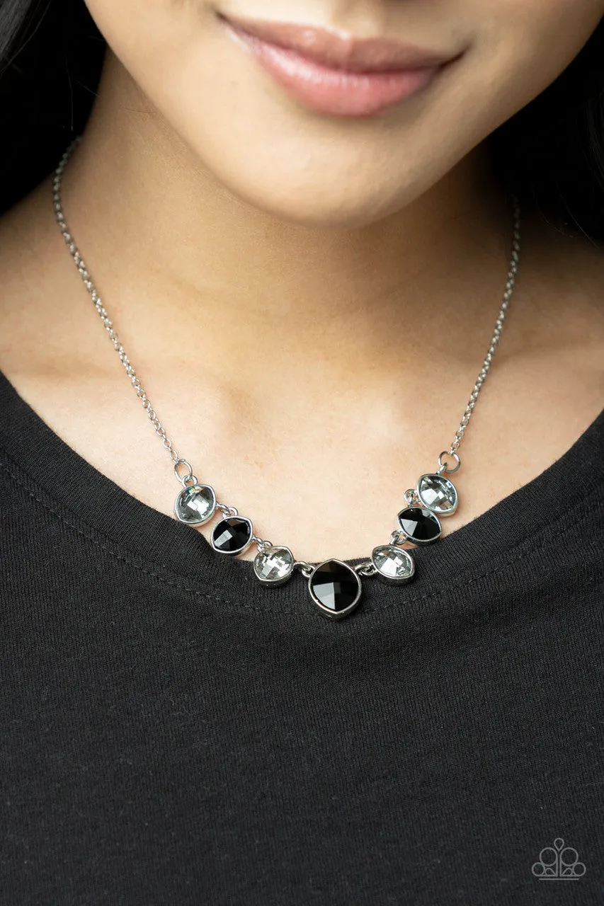 Material Girl Glamour Black Paparazzi Necklace