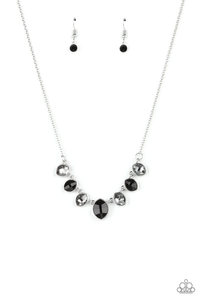 Material Girl Glamour Black Paparazzi Necklace