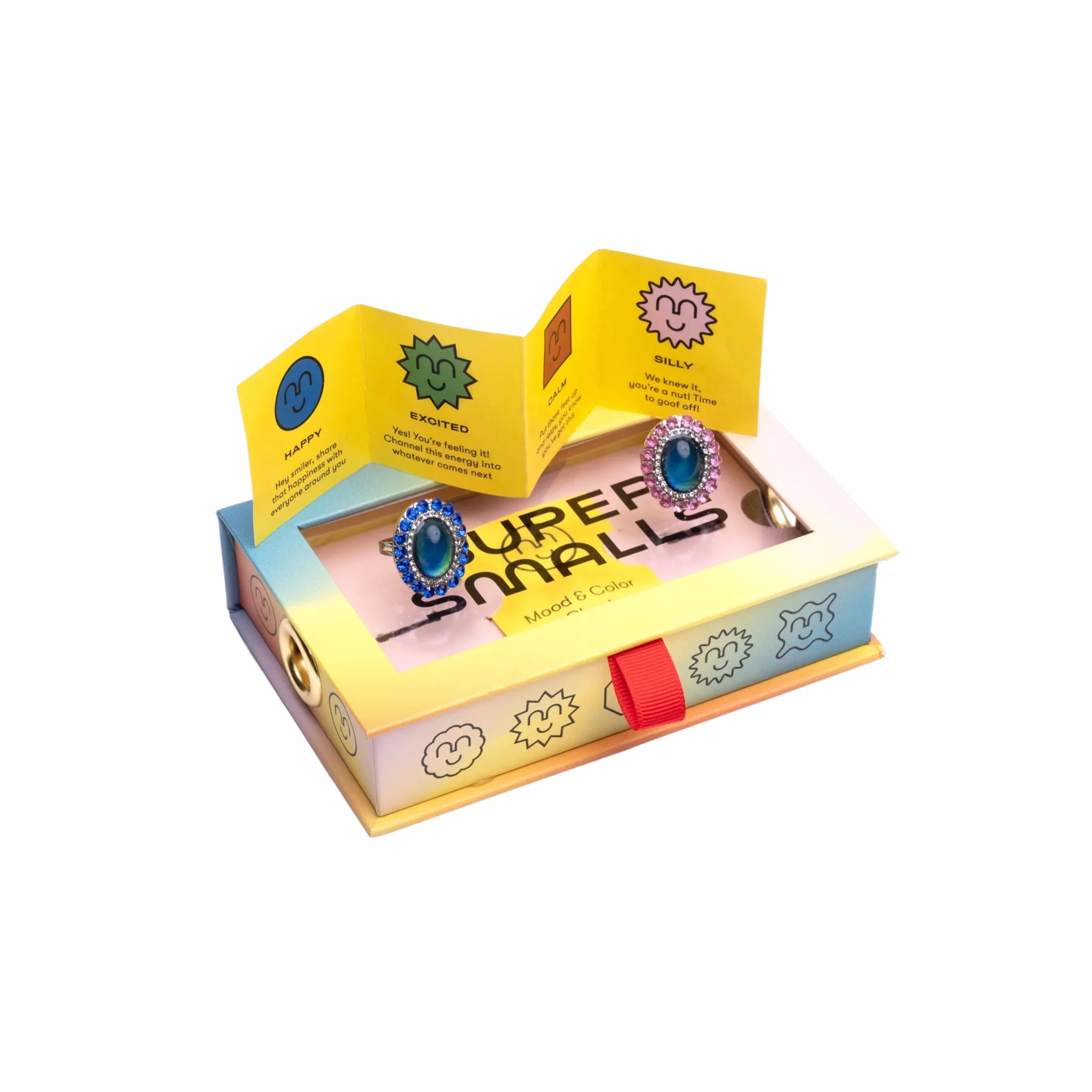 Me Time Double Mood Ring Set