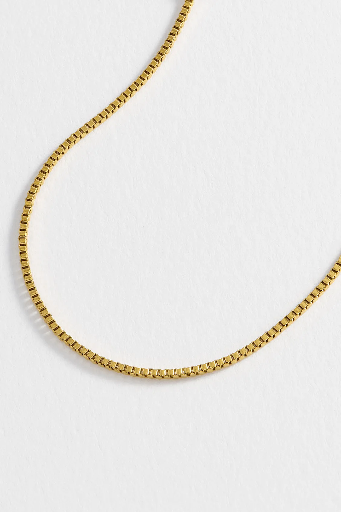 Men's Thin Box Chain Bracelet