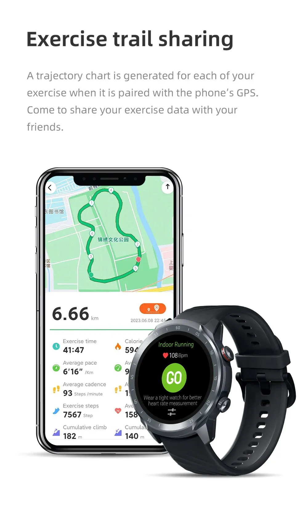 MIBRO Watch A2 1.39" HD Display Smart Watch