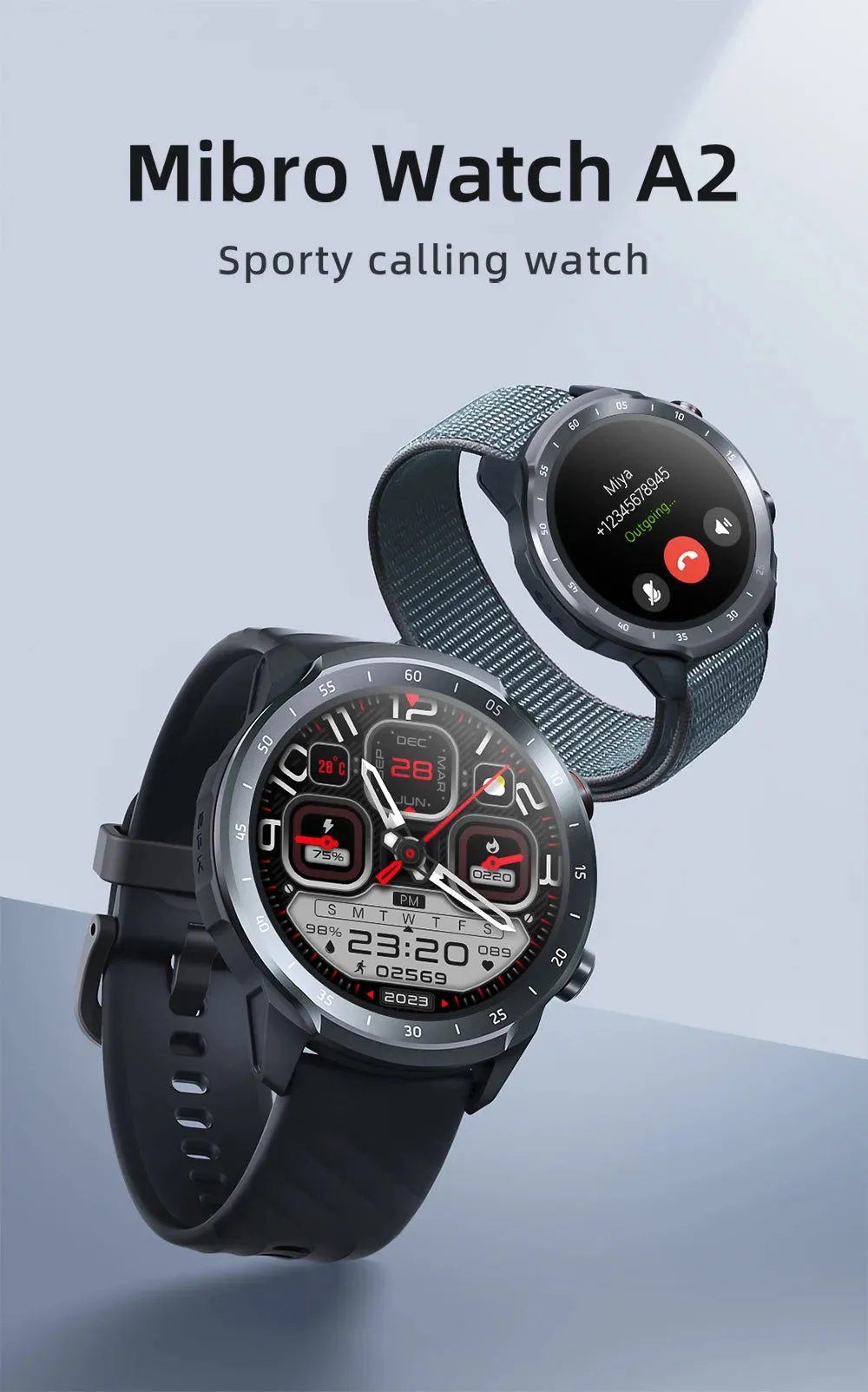 MIBRO Watch A2 1.39" HD Display Smart Watch