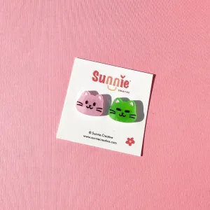 Mismatch Cat Studs