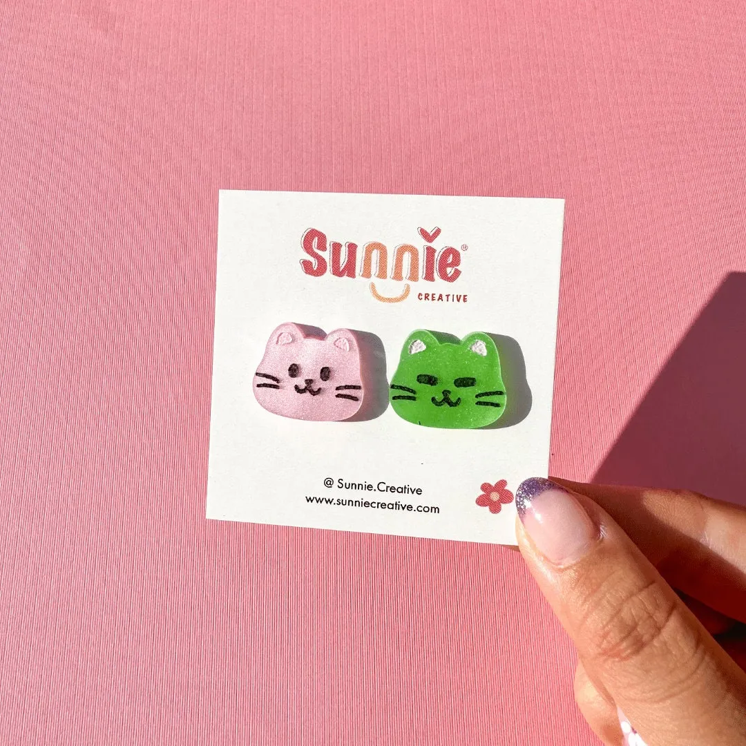 Mismatch Cat Studs