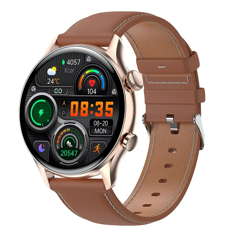 New 390*390 Screen Smart Watch Always Display The Time Bluetooth Call Sports Fitness Tracker NFC Smartwatch For Men Android IOS