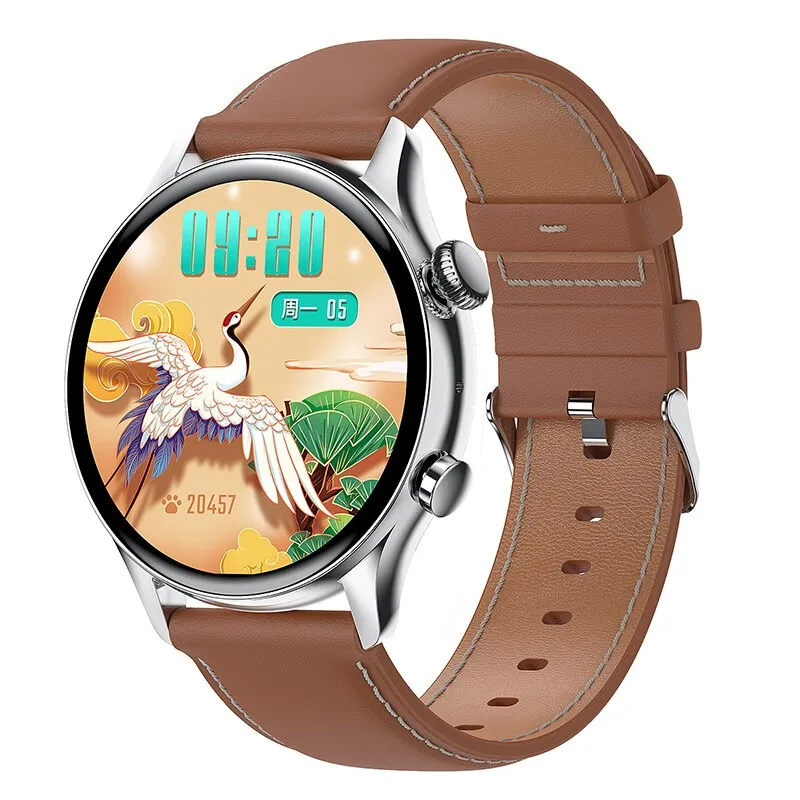 New 390*390 Screen Smart Watch Always Display The Time Bluetooth Call Sports Fitness Tracker NFC Smartwatch For Men Android IOS