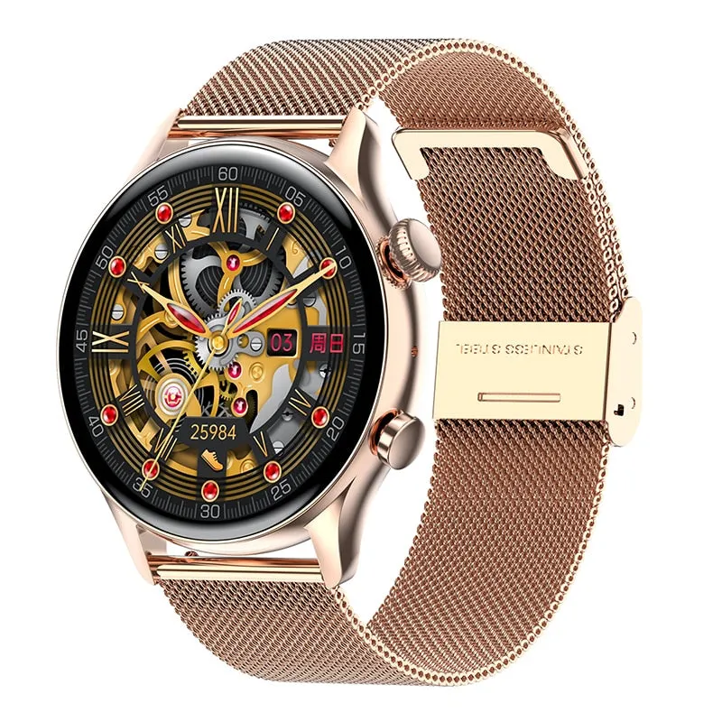 New 390*390 Screen Smart Watch Always Display The Time Bluetooth Call Sports Fitness Tracker NFC Smartwatch For Men Android IOS