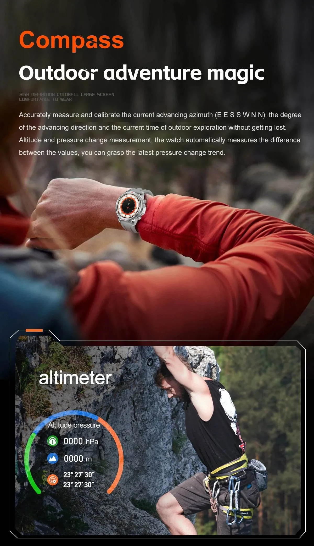 New NFC Men's Smart Watch Bluetooth Call LED Sports Smart Watch Heart Rate Sleep Health Temperature Monitoring Smartwatches