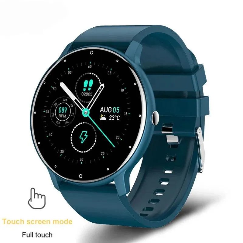 New Women Smart watch Ladies Full touch Screen Sport Fitness Watch Waterproof Bluetooth For Android IOS Smart watch Female