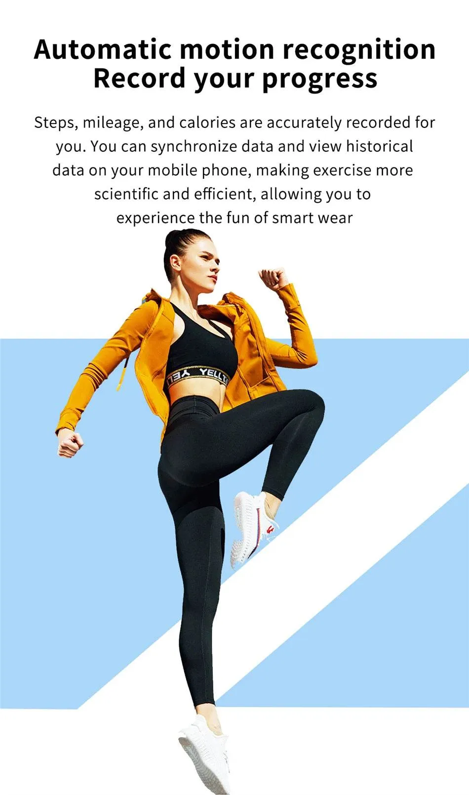 New Women Smart watch Ladies Full touch Screen Sport Fitness Watch Waterproof Bluetooth For Android IOS Smart watch Female