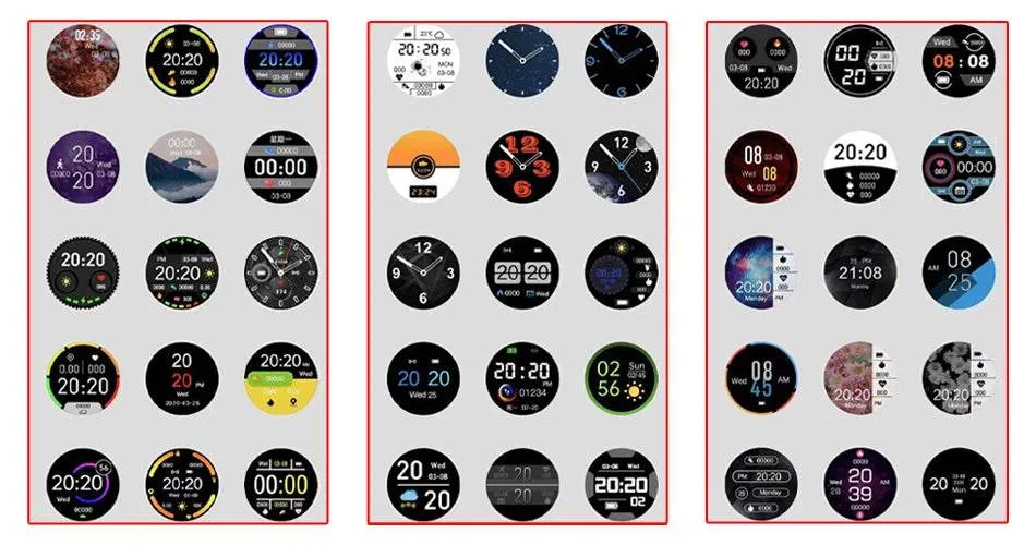 New Women Smart watch Ladies Full touch Screen Sport Fitness Watch Waterproof Bluetooth For Android IOS Smart watch Female