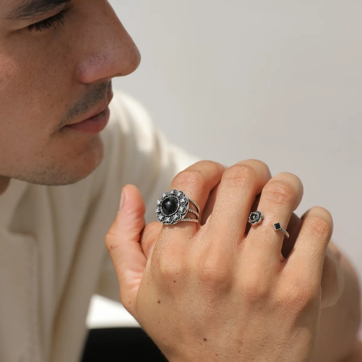Night Rose Ring