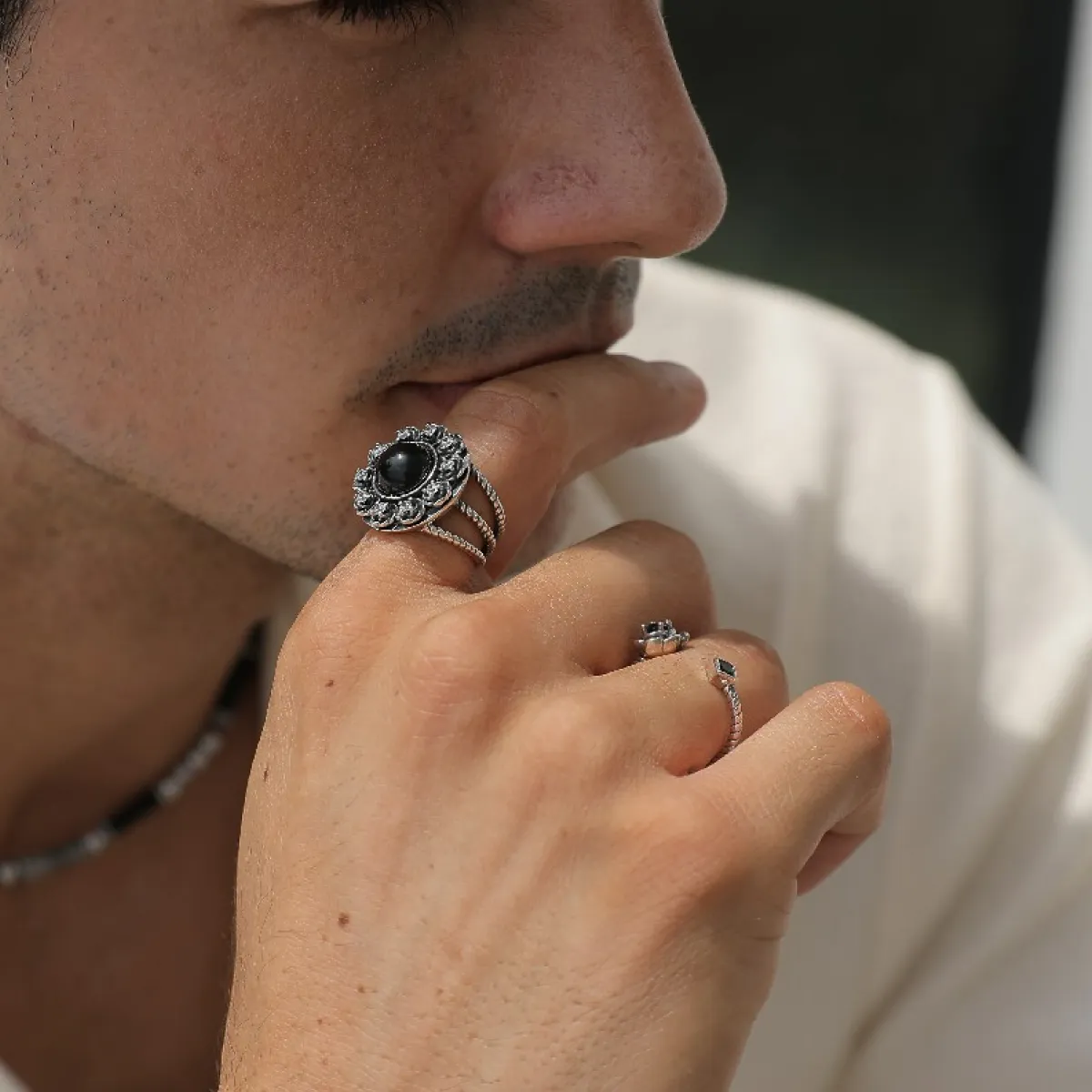 Night Rose Ring