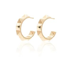 Olympia Hoops By Silk and Steel - Gold