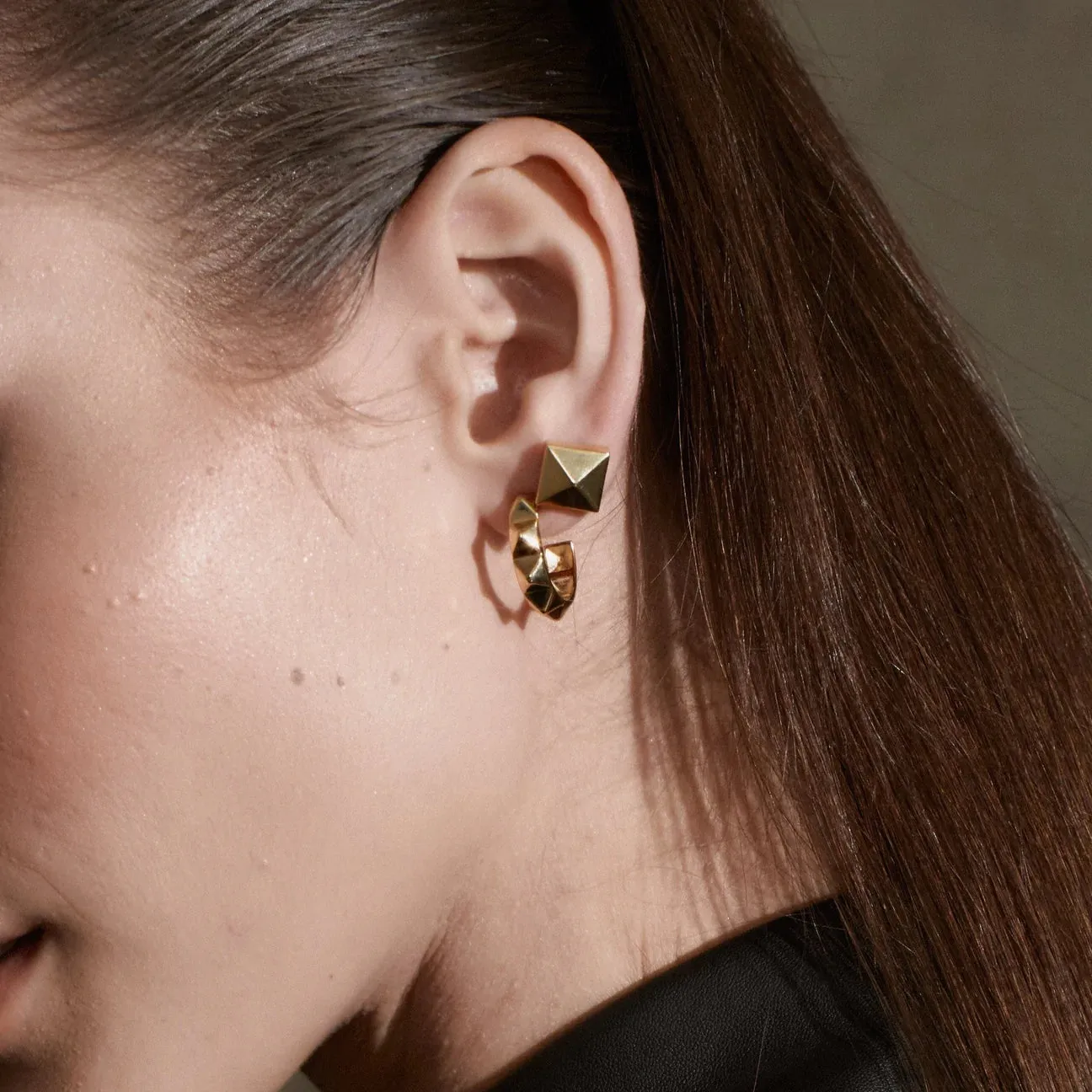 Olympia Hoops By Silk and Steel - Gold