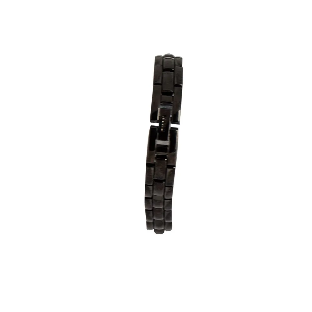Omax Women's Analog Chain Watch, O-AB094-BLK