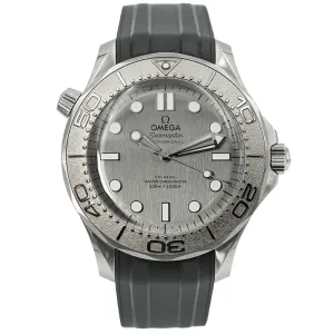 Omega Seamaster Pro 300M 210.32.42.20.06.002 Silver Dial Rubber Strap B&P 2025