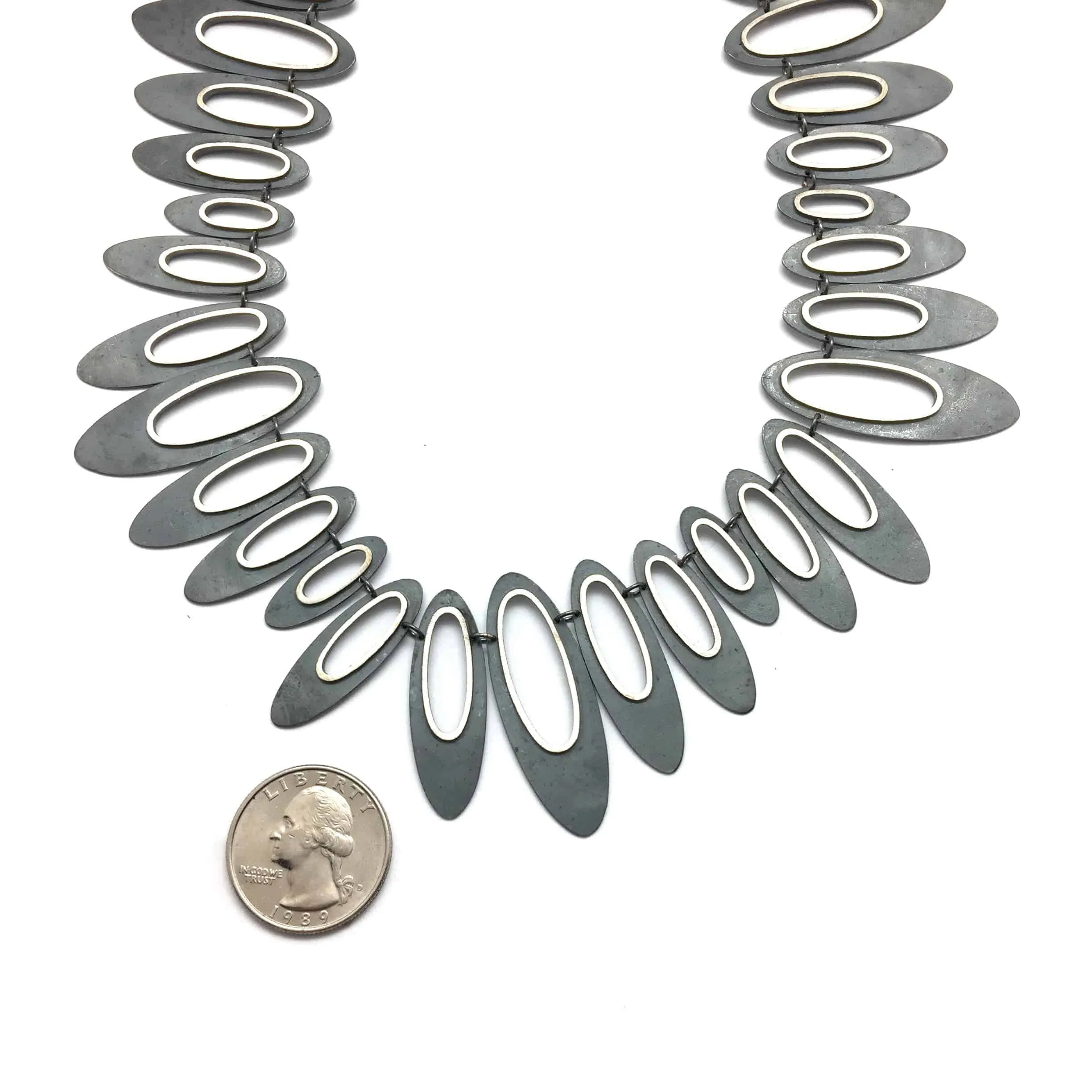 Open Ellipse Necklace