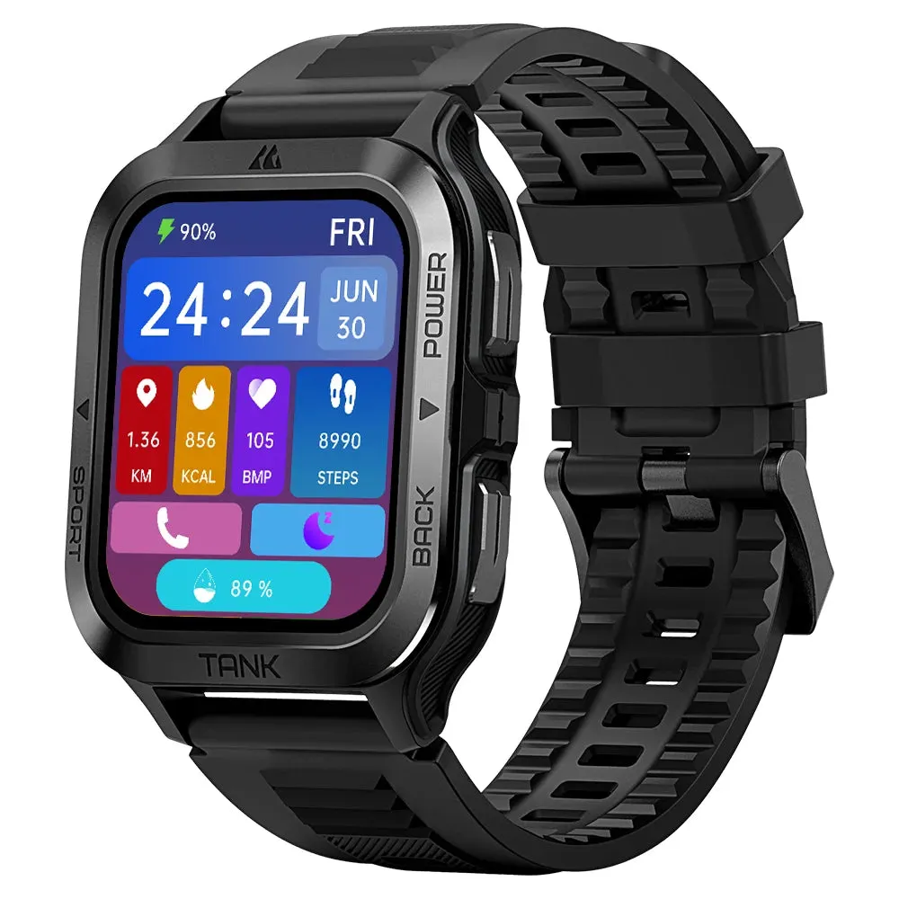 Original KOSPET TANK M2 Smart Watch For Men Military Smartwatch Men's Fitness 380mAh 70 Sport Mode 5ATM IP69K Waterproof Watches