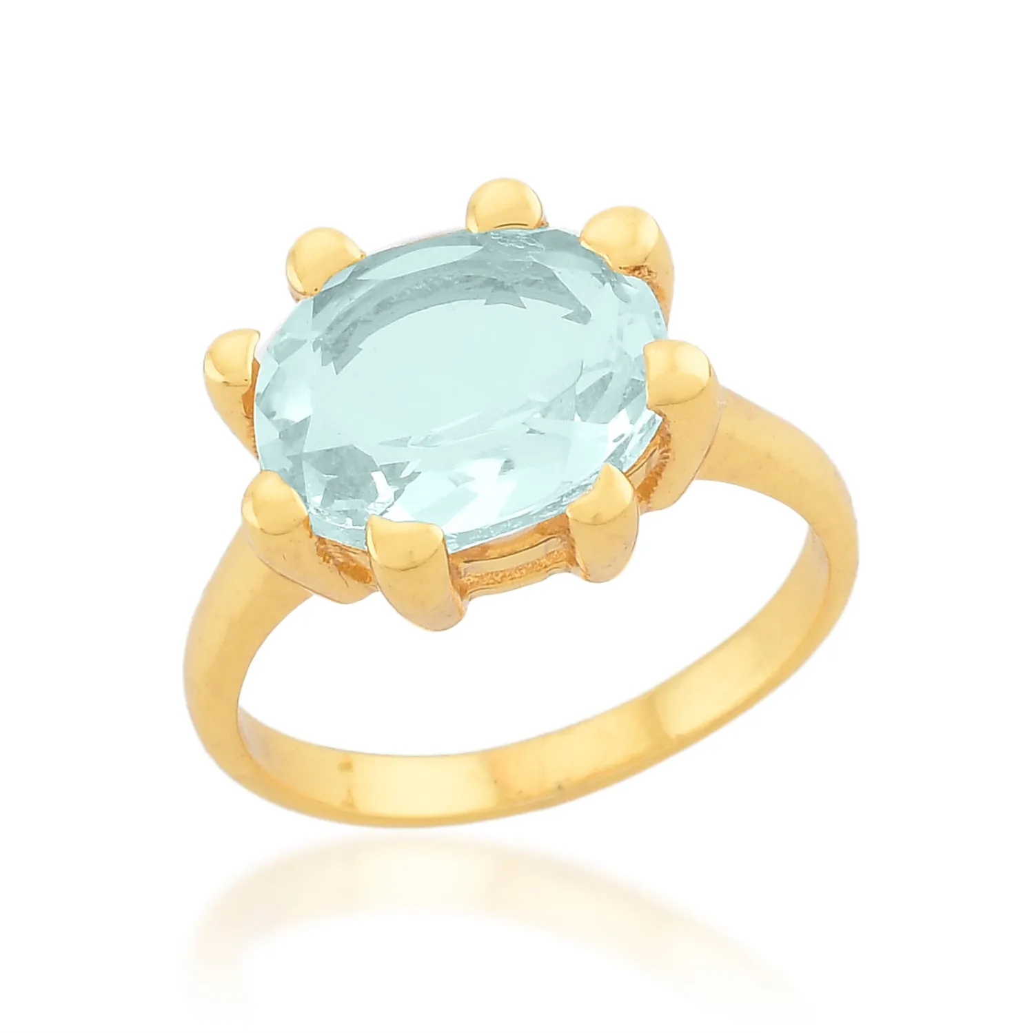 Oval Claw Ring in various colours