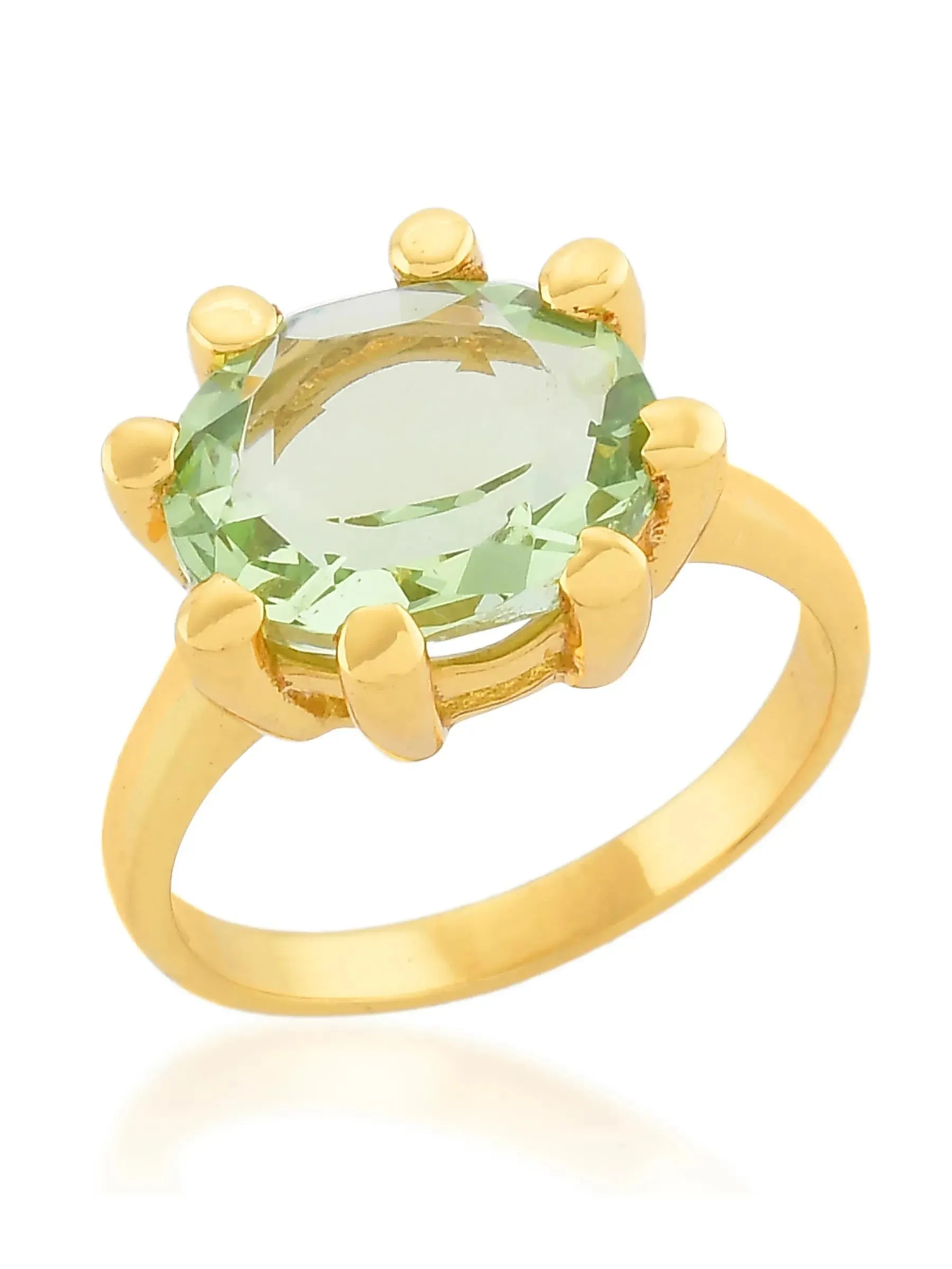 Oval Claw Ring in various colours
