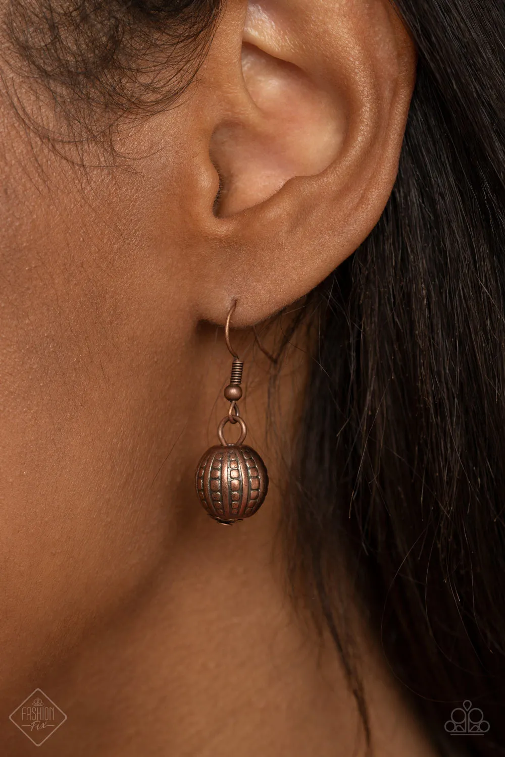 Paparazzi - Desert Revival -Copper Necklace
