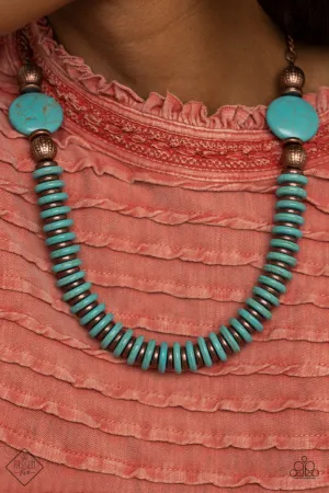 Paparazzi - Desert Revival -Copper Necklace