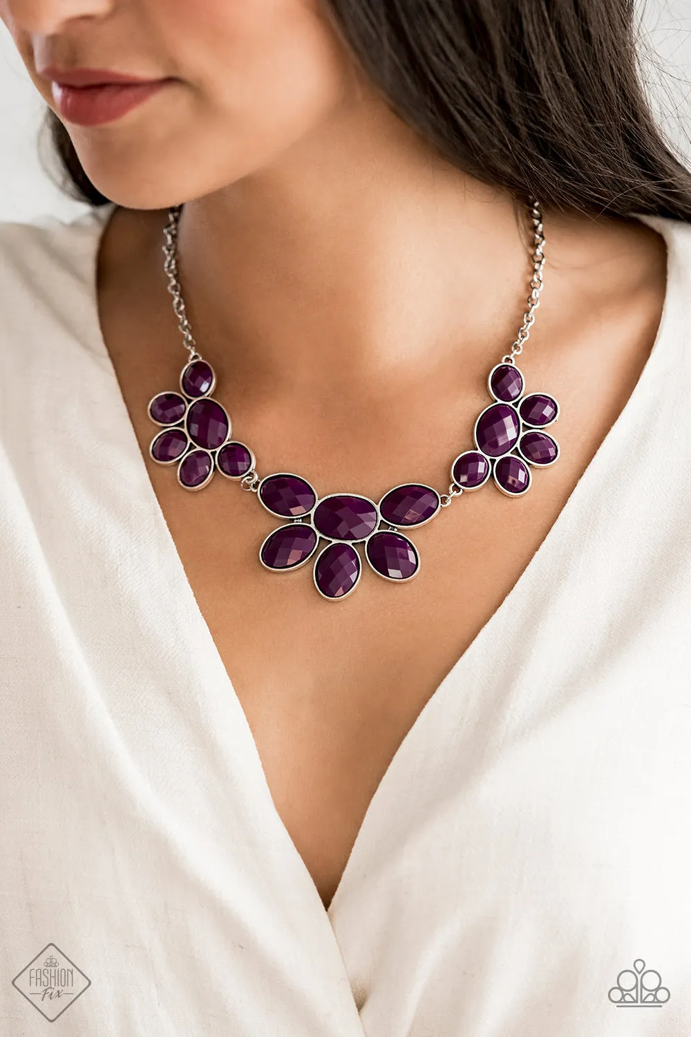 Paparazzi - Flair Affair - Purple Necklace