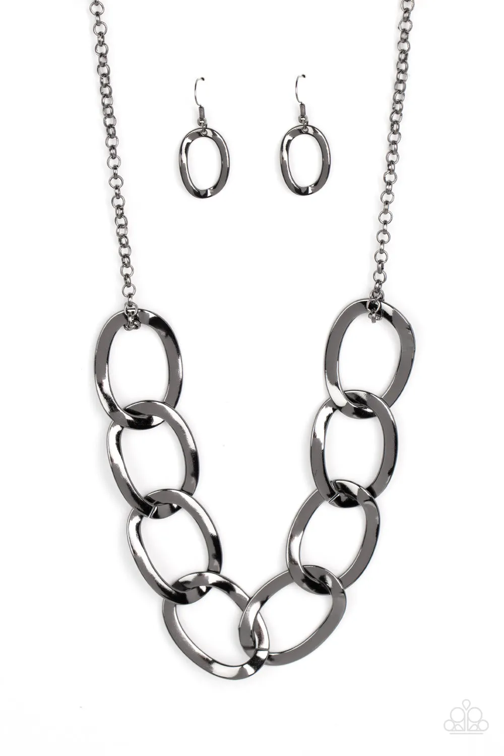 Paparazzi - Ive got the Power - Black Necklace
