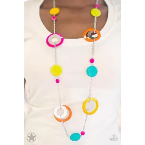 Paparazzi Kaleidoscopically Captivating - Multi Necklace - Blockbuster Necklace
