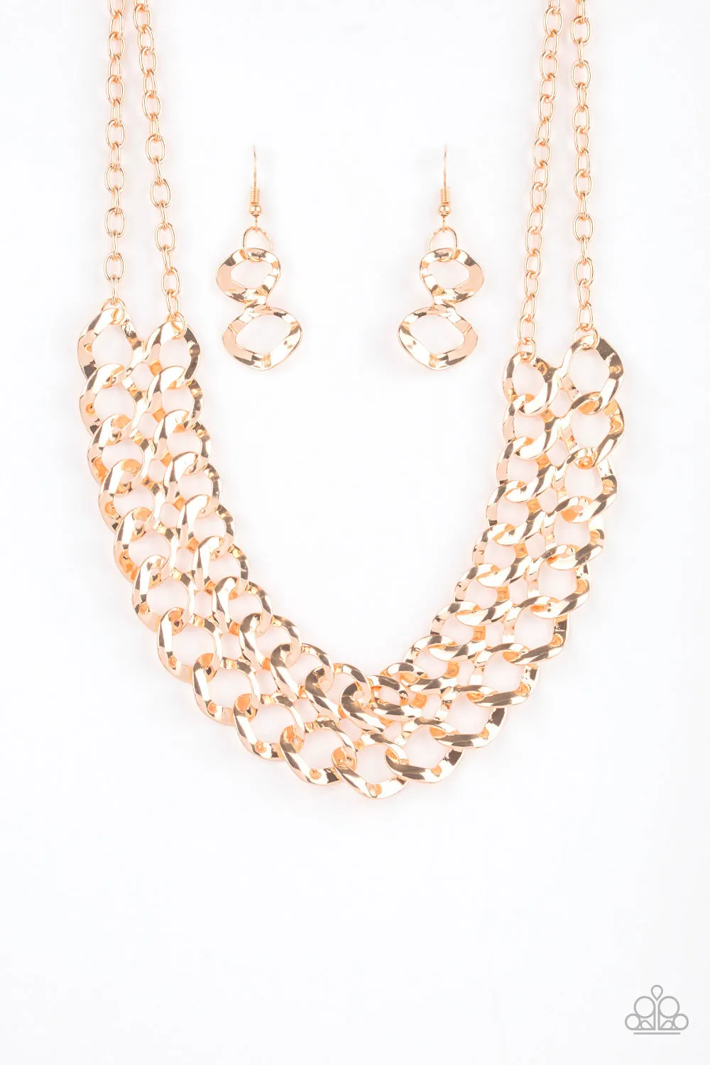 Paparazzi - Street Meet and Greet - Gold Necklace