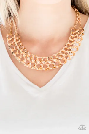 Paparazzi - Street Meet and Greet - Gold Necklace
