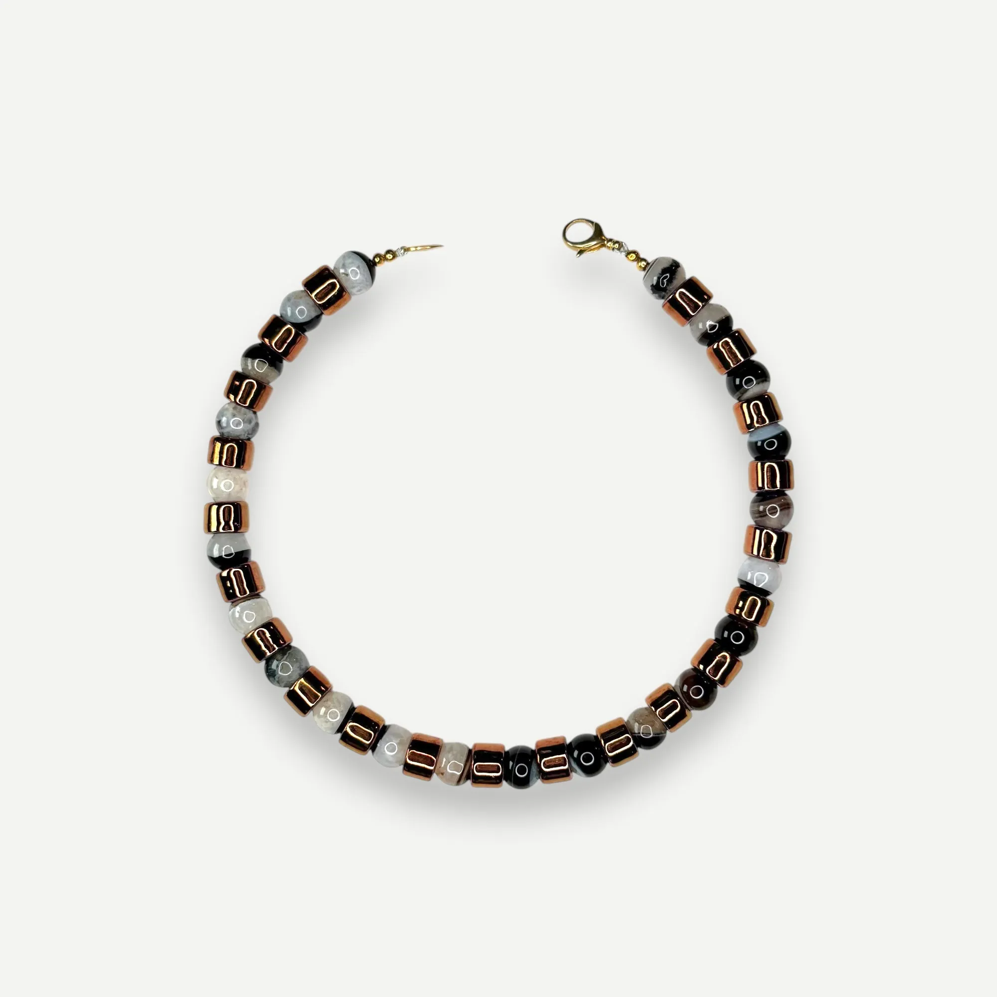 PENNY & AGATE SUNDRY.  BEAD ONE.