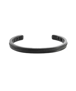 Pig & Hen Navarch 6mm Black Rope Cuff