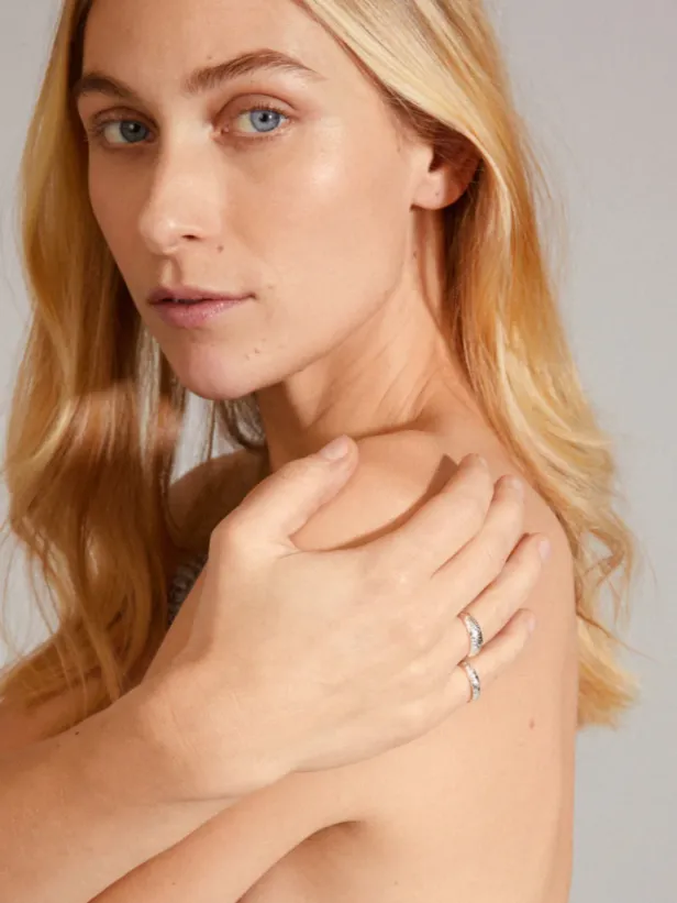 PILGRIM Izolda 2-in-1 Ring Set