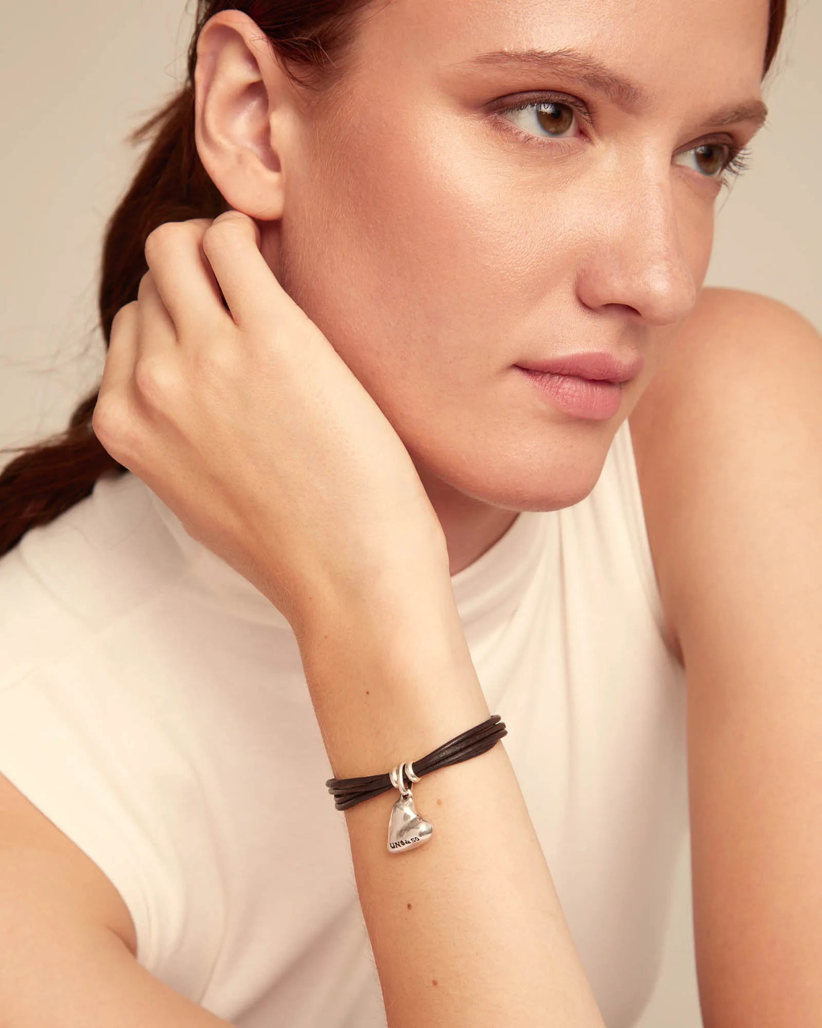 Pretty Love bracelet, silver