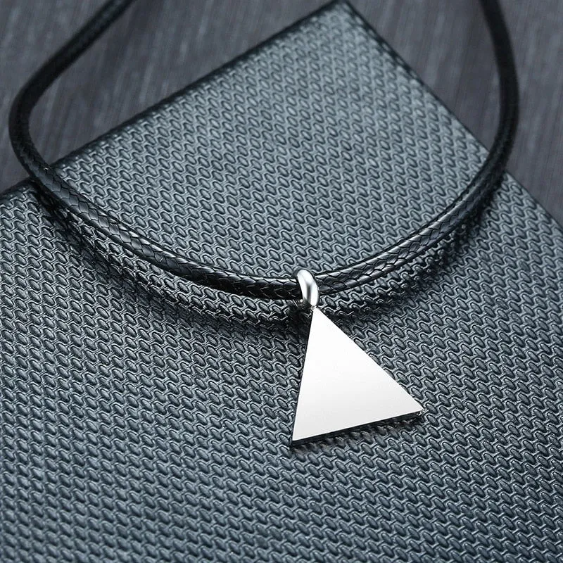 Pride Triangle Necklace