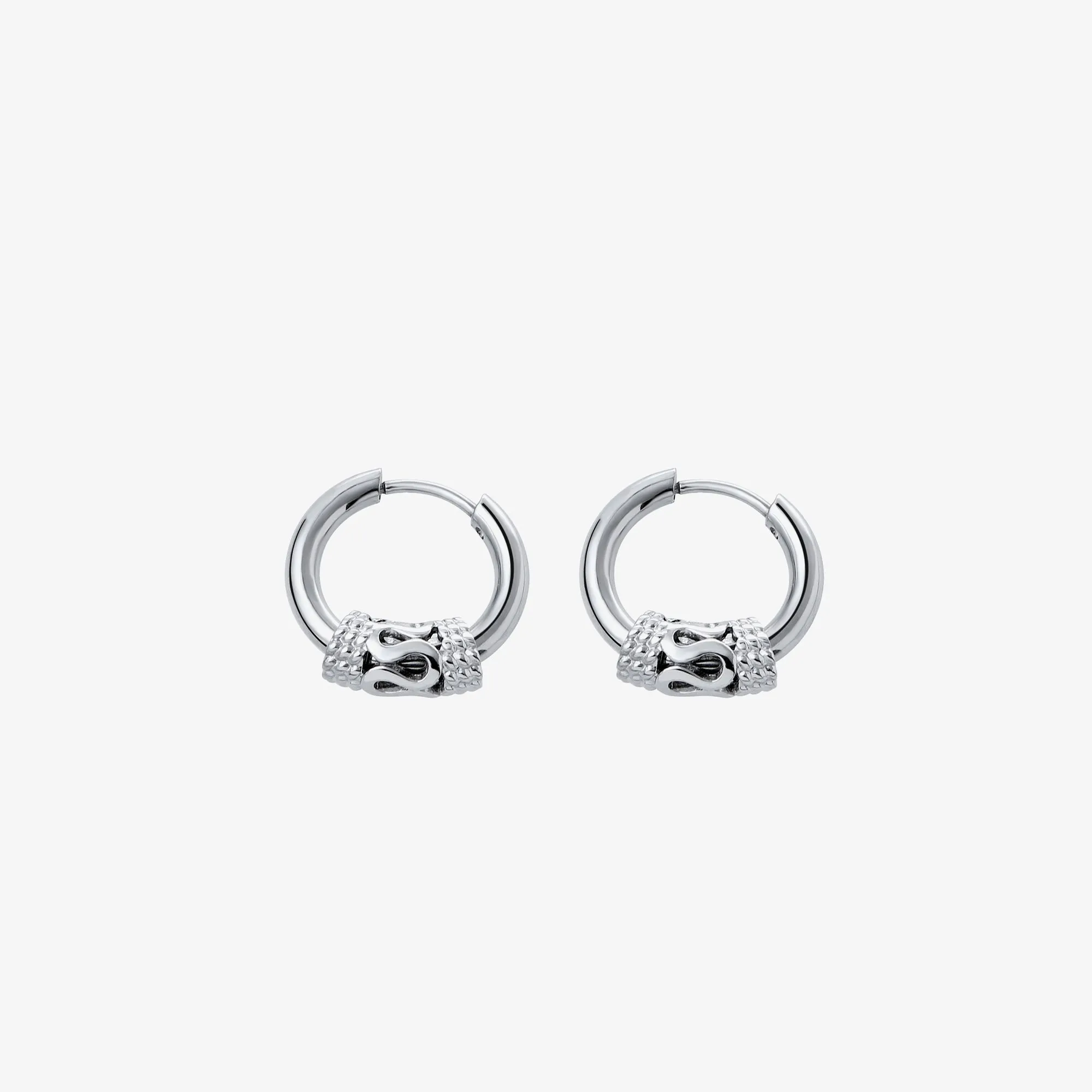 Punk Chunky Hoop Earrings