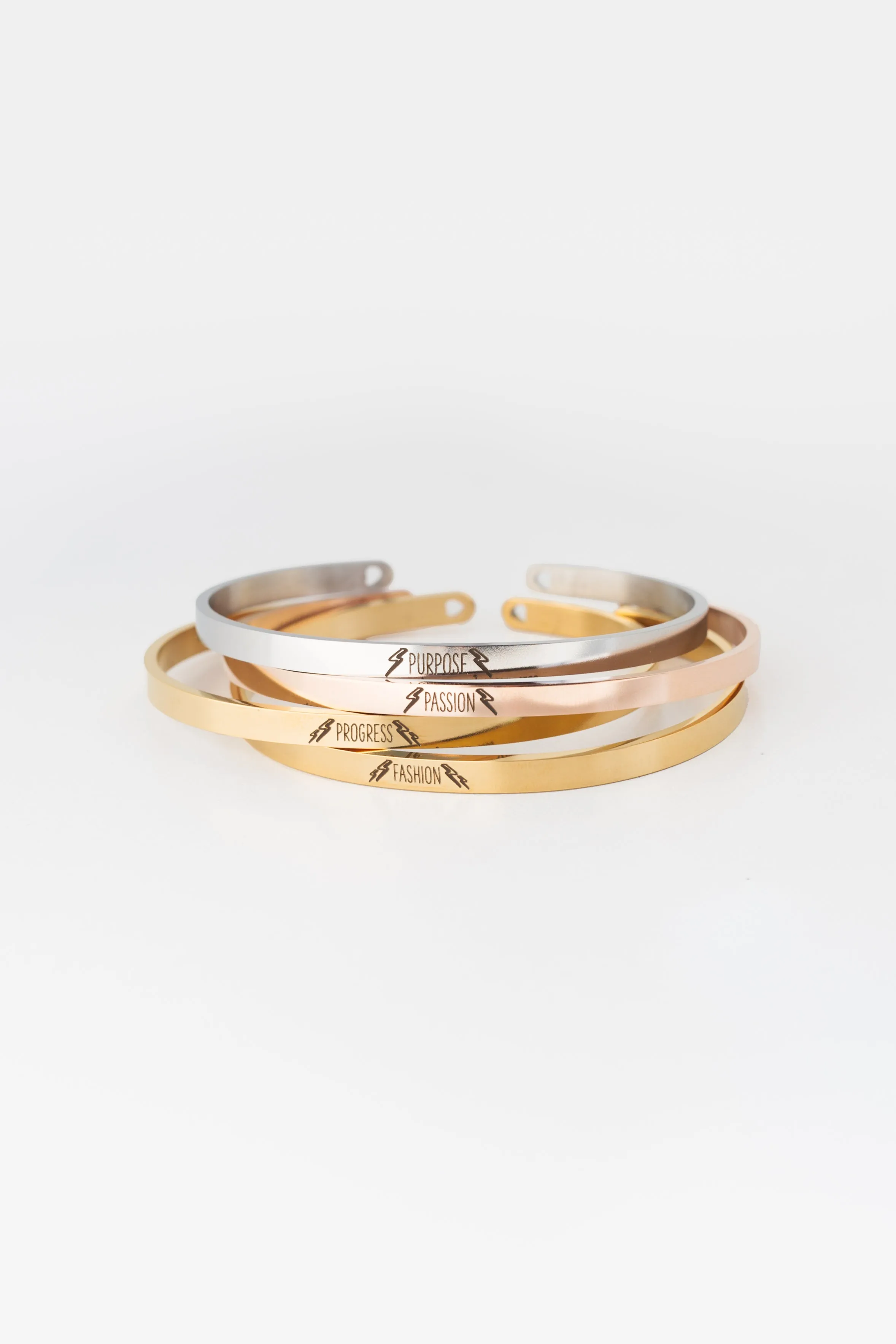PURPOSE Bangle - Silver
