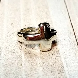"Bubble Cross" Ring