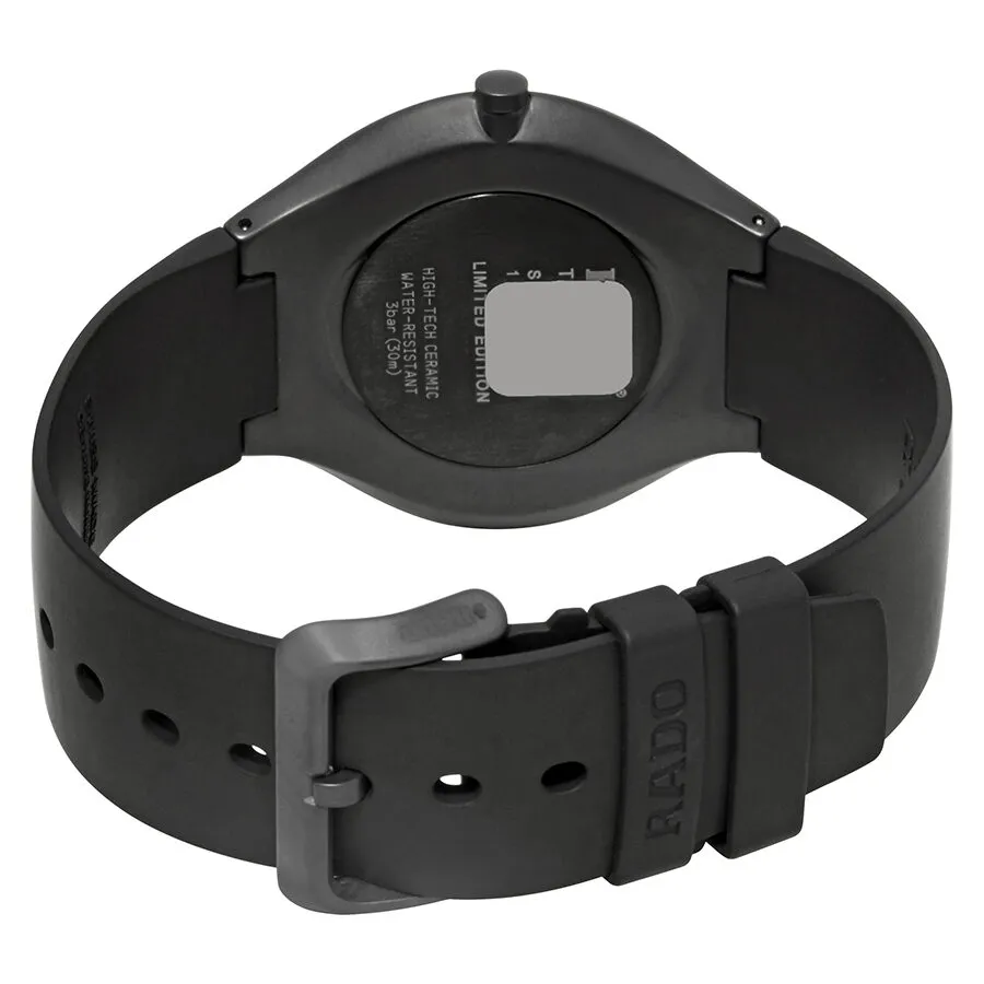 Rado True Thinline Black Dial Men's Watch R27247159