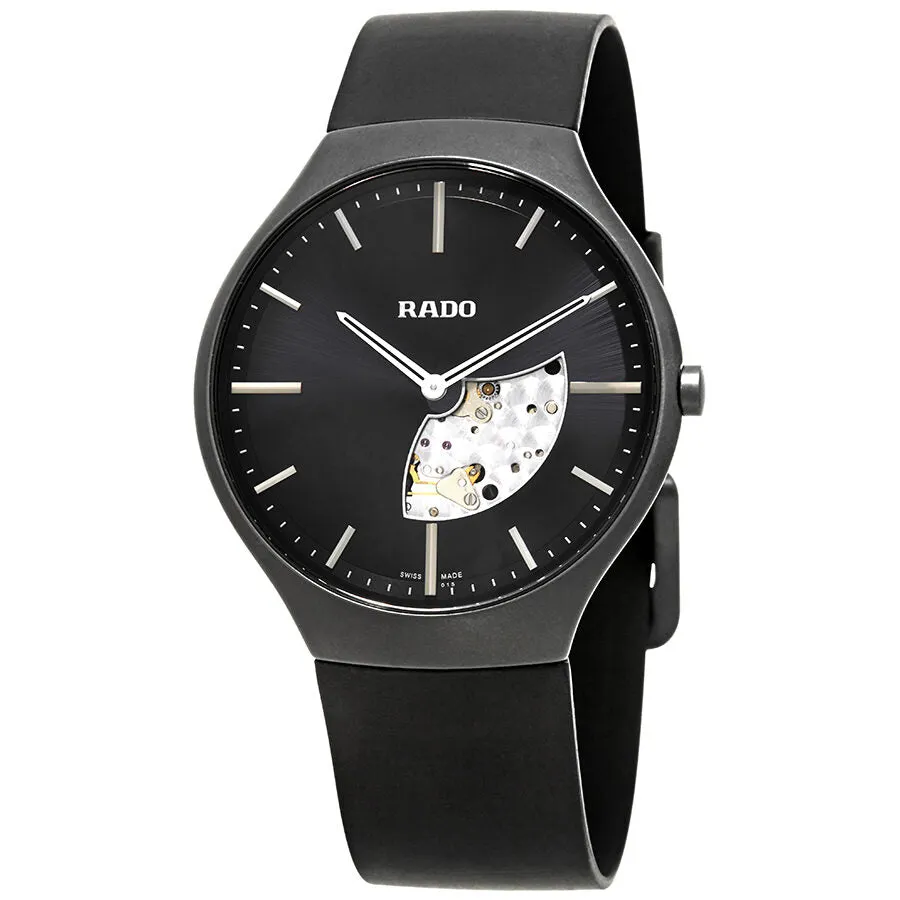 Rado True Thinline Black Dial Men's Watch R27247159