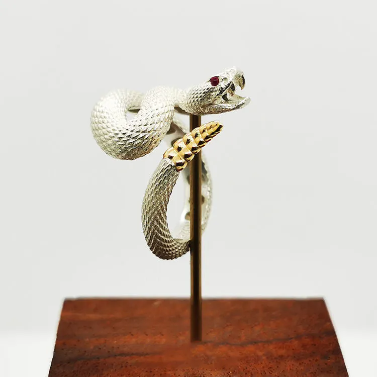 Rattlesnake Rings For Men And Women