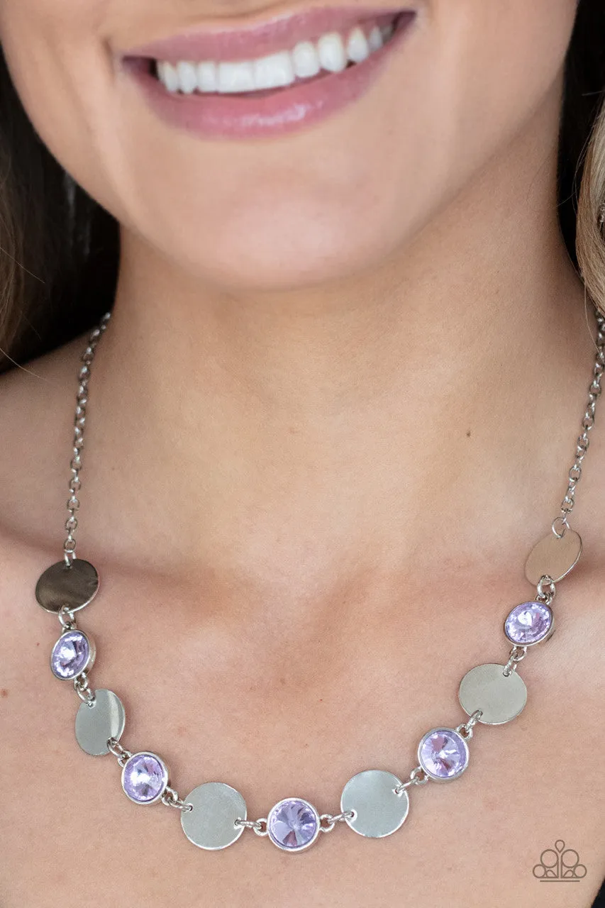 Refined Reflections Purple Paparazzi Necklace