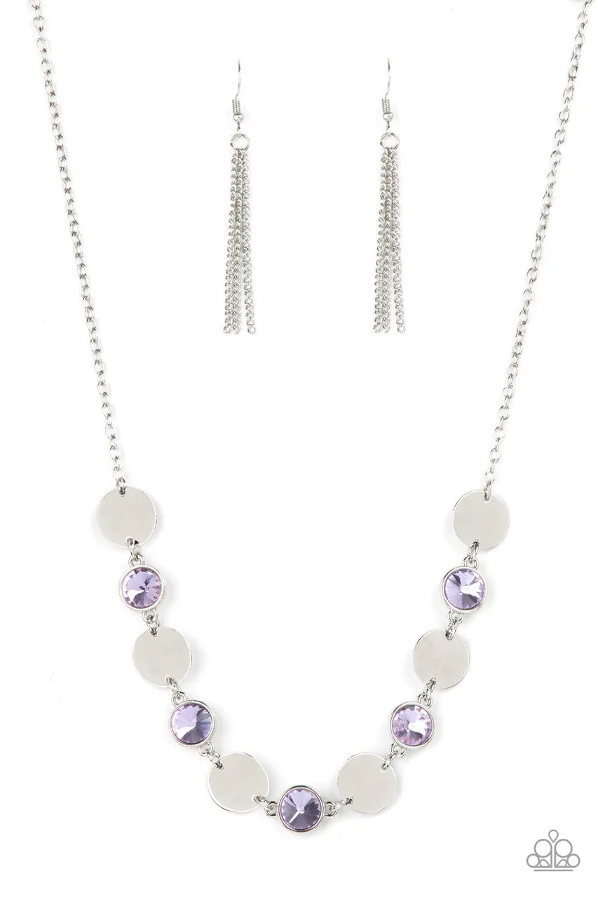 Refined Reflections Purple Paparazzi Necklace