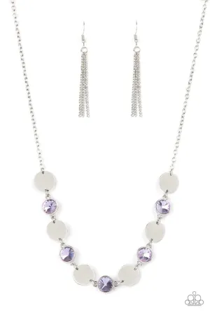 Refined Reflections Purple Paparazzi Necklace