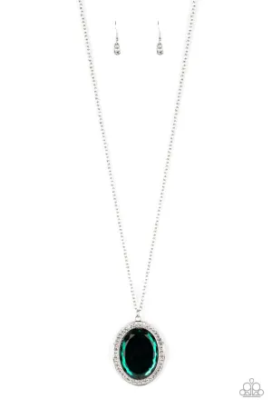 REIGN Them In Green Paparazzi Necklace