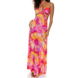 RETRO DREAM - Bandeau Cut Out Dress