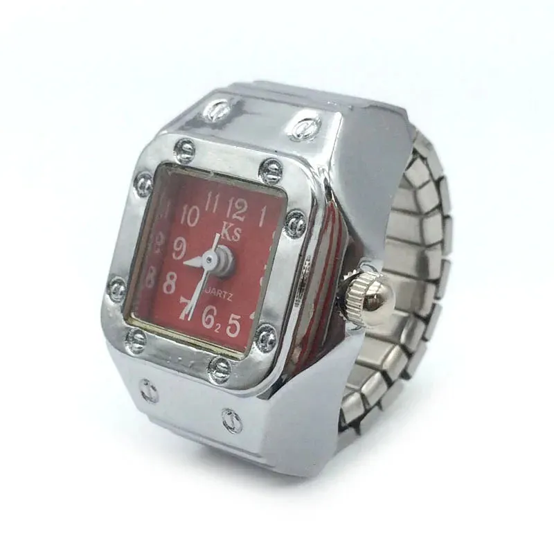 Retro Elastic Stretchy Quartz Watch Rings