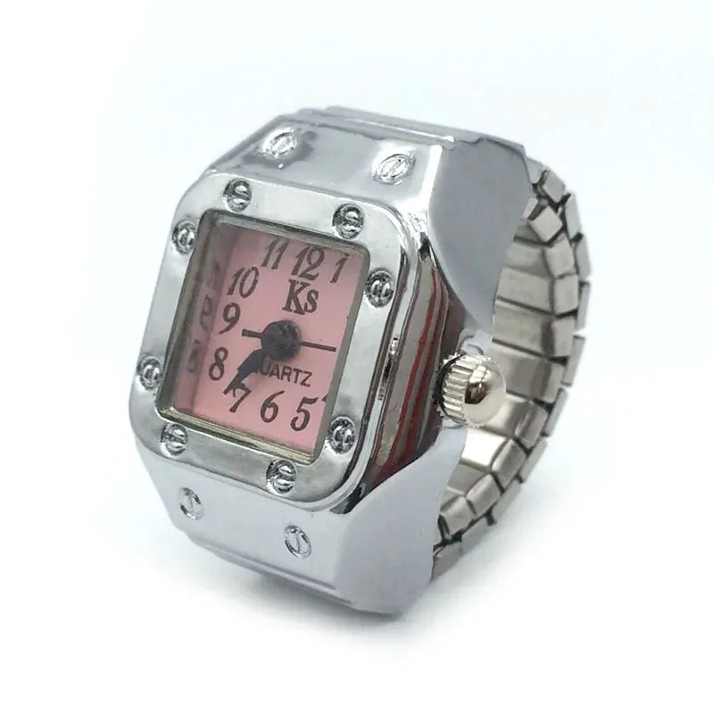 Retro Elastic Stretchy Quartz Watch Rings